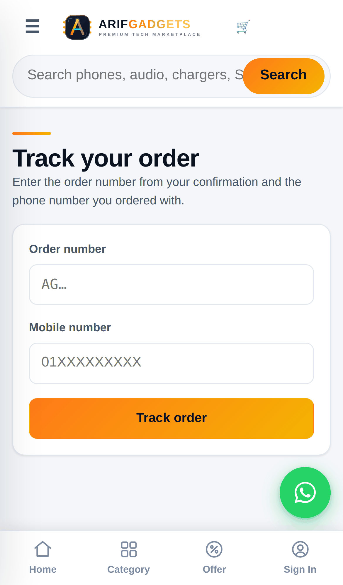 Mobile tracking
