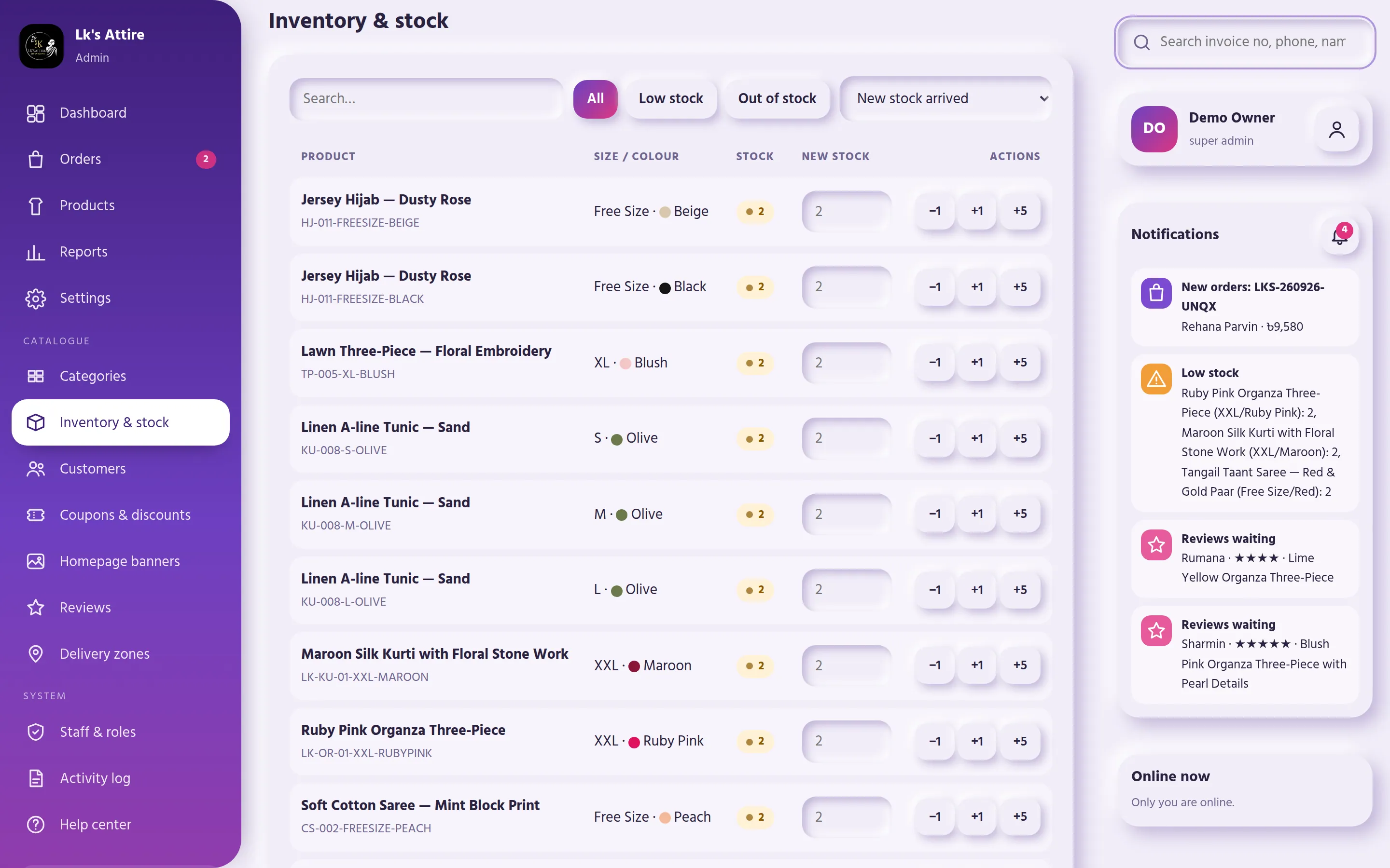 Inventory