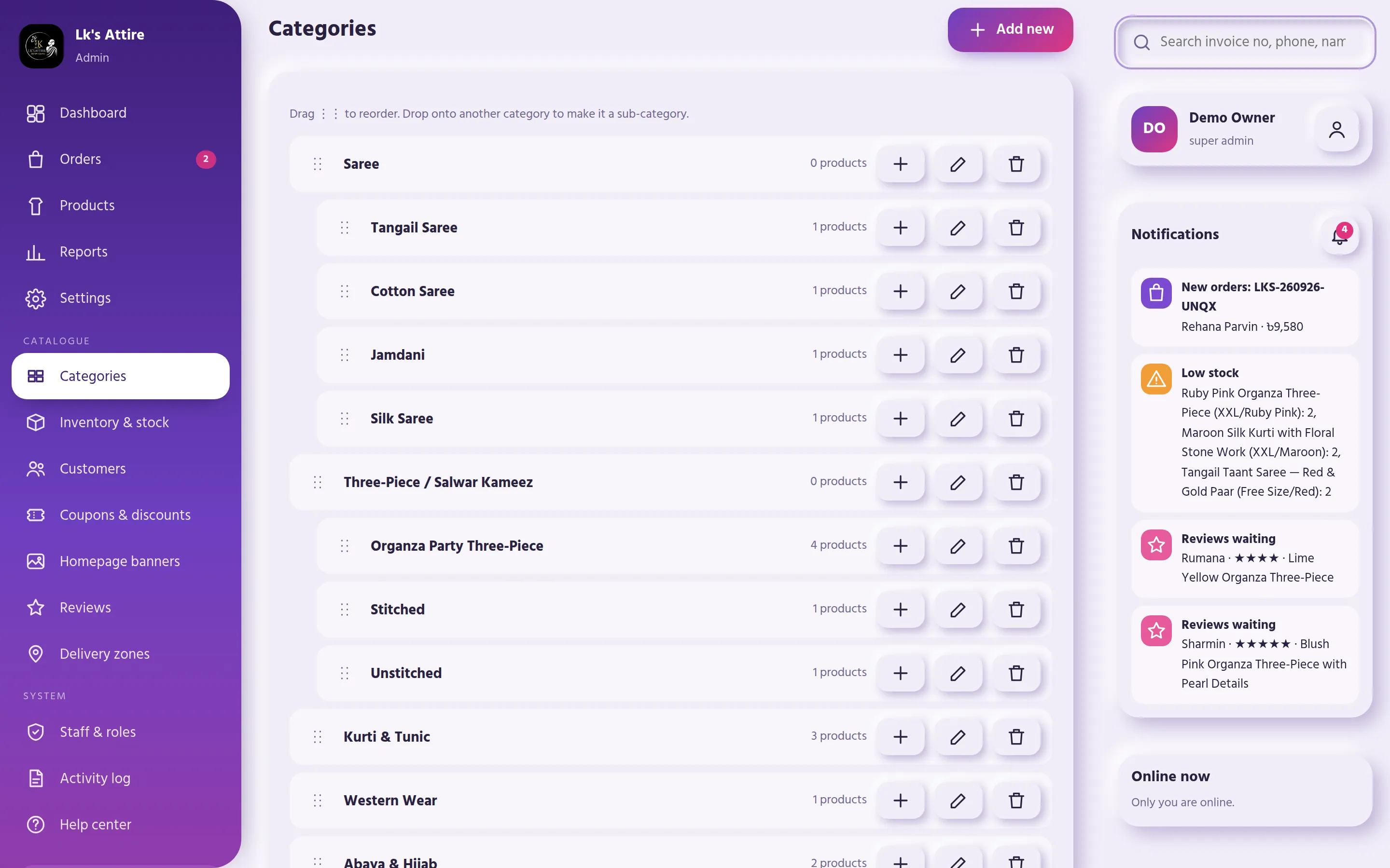 Categories